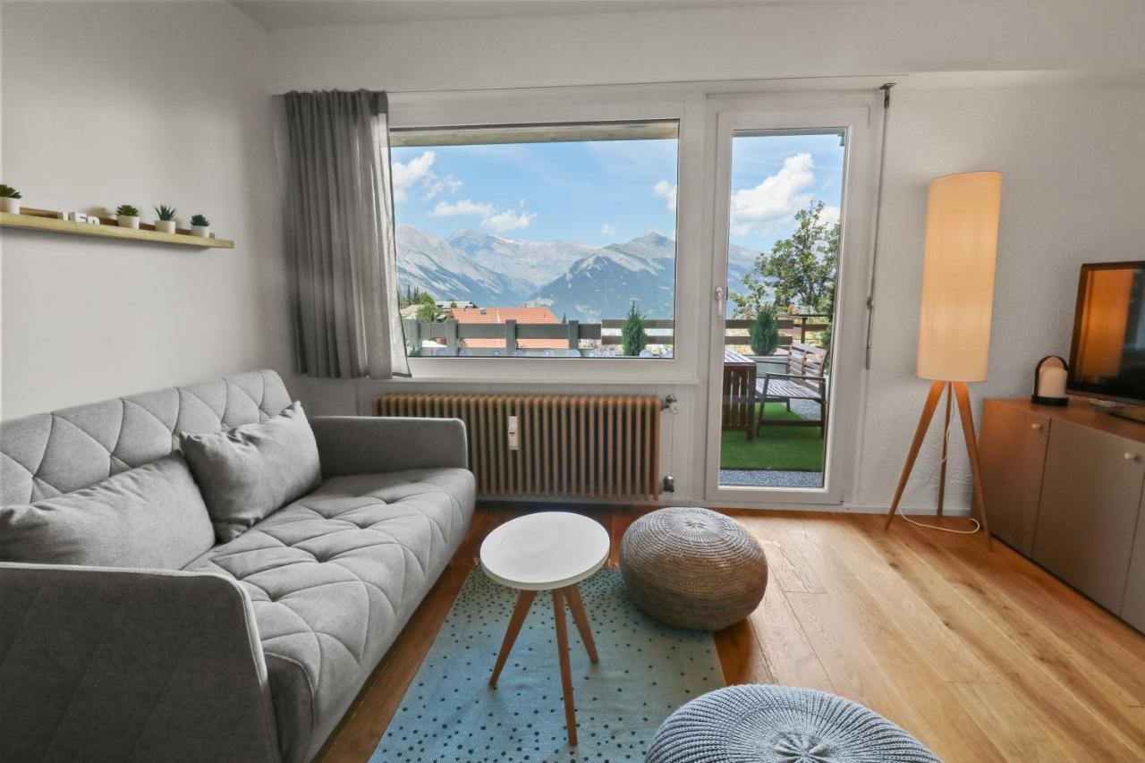 Superbe Appartement Avec Piscine Nendaz Exterior foto