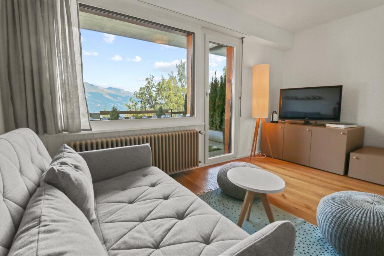 Superbe Appartement Avec Piscine Nendaz Exterior foto