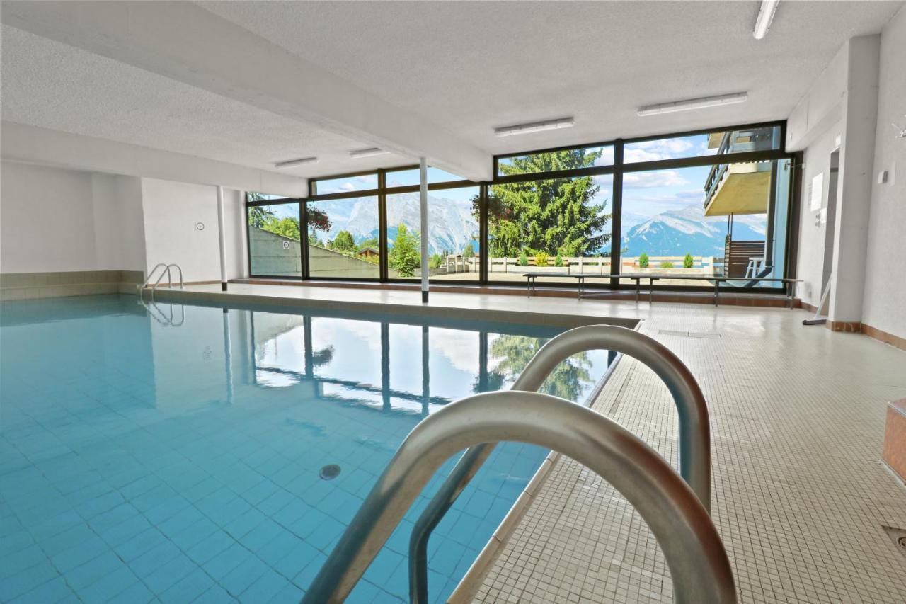 Superbe Appartement Avec Piscine Nendaz Exterior foto